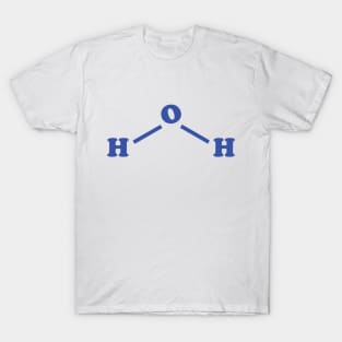 Water Molecule Chemical Formula T-Shirt